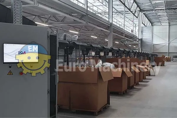 629052 SGA Conveyor system, Sorter Popusorter (1) Conveyor System | SGA machine