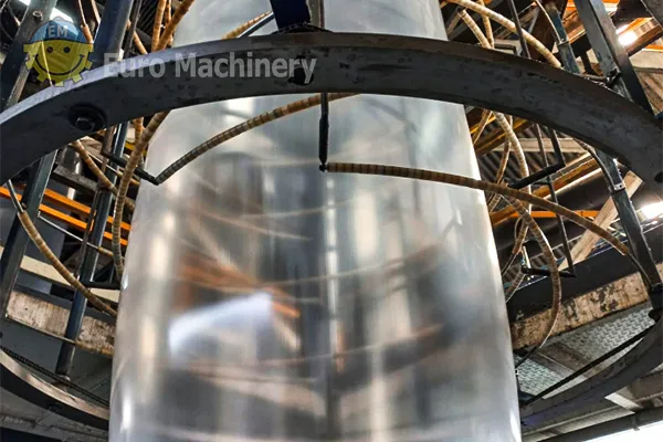 30042 DOLCI 90 - 1.600 mm wide - die 450 mm (2) Blown Film Extruder – DOLCI 90 for Monolayer Film Production