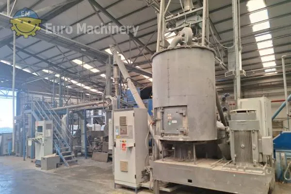 60597-1 60597 EREMA E80 recycling line for sale by Euro Machinery