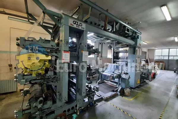 4675 UTECO Gold 612RR used stand alone Stack Flexo printer (1) 4675 UTECO Gold 612RR used stand alone Stack Flexo printer (1)