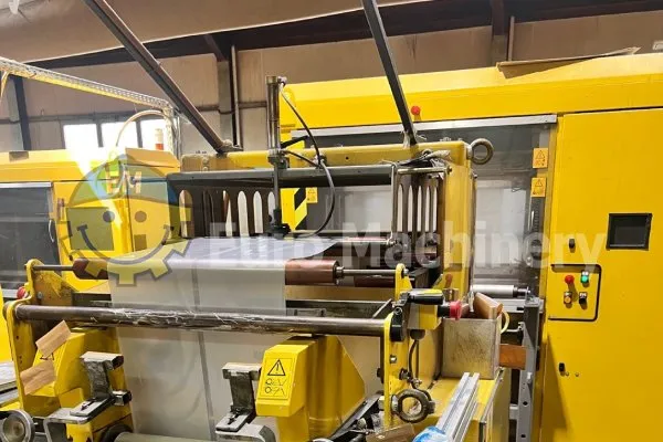 11132 FAS Euroline BW900 Roll bag machine (1) FAS Euroline Roll bag machine to produce bottom seal bags on roll,