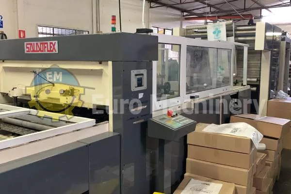 Bottom seal bag making machine Saldoflex 1387 (4) Plastic bag making machine