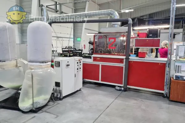 Hudson & Sharp wicket bag making machine