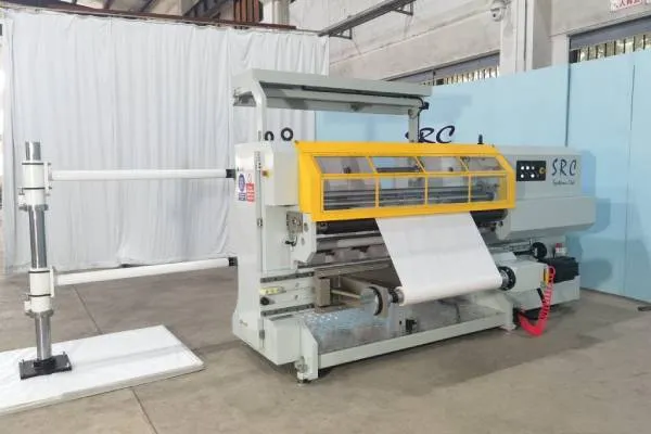 SRC 650 Slitter ideal for Mesh and Filter materials. SRC 650 Slitter ideal for Mesh and Filter materials.