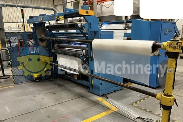 Slitter rewinder able to cut PE, Paper, Laminates; PVC, etc