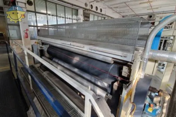 Dipiemme PRB Coextruder for air bubble with 3rd layer laminated.