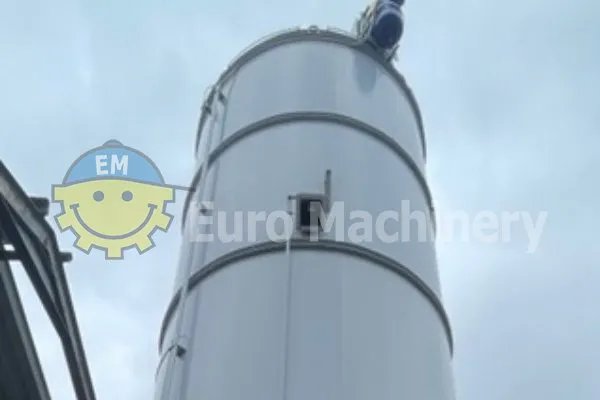 84356 Mixing silos Mixing silo M Silo for recycling and compounding plastics
