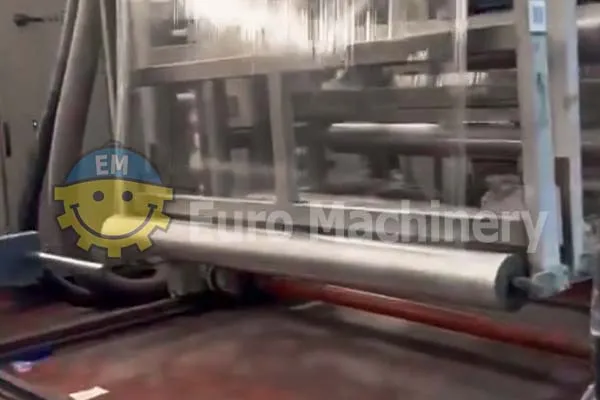 Multi-layer cast film line TICUATTRO | Stretch film coextrusion line