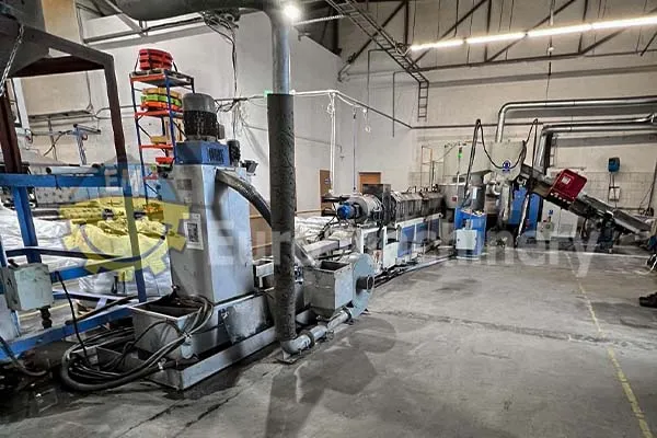 60503 Recycling line KweenB (1) Used plastic recycling machine for sale