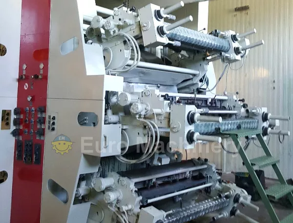 4130 - Flexomaster - 1 COMEXI FLEXOMASTER 6 Colors - Used CI Flexo Printer