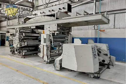 Used Flexographic Printing Machine – Bielloni Gloria SM 60 AM