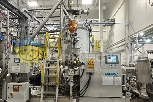 Recycling Extruder Vacurema to process PET