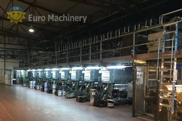 CERUTTI Rotogravure printing press. Geared rotogravure printer