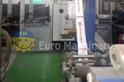 Valve Sack machine STARLINGER ADStar-KON 60 is an advanced automatic bag conversion machine designed to manufacture valve sacks from woven polypropylene (PP) fabric.