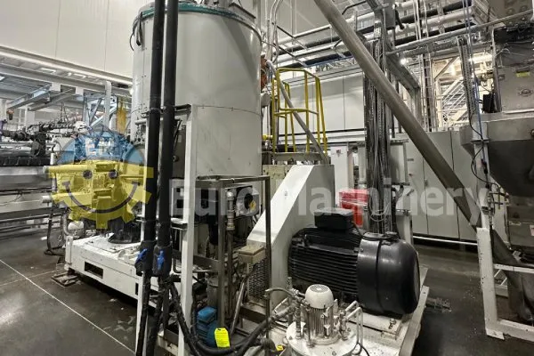 60532 Extruder Vacurema for recycling (1) Recycling Extruder Vacurema to process PET