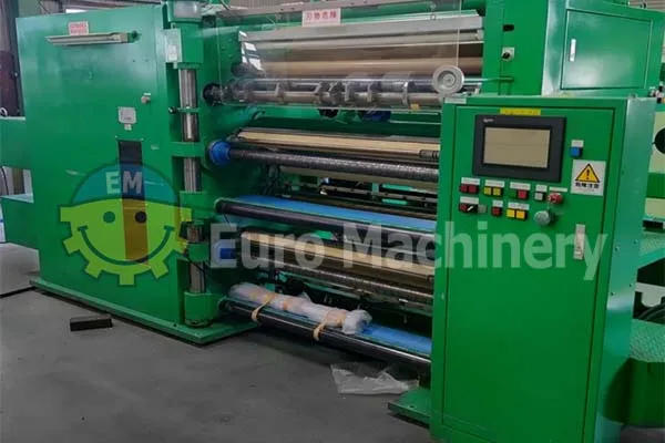 56087 Used Kataoka Machinery Slitter SL-KE80 (2) Secondhand plastic slitter rewinder | Kataoka Slitter SL-KE80