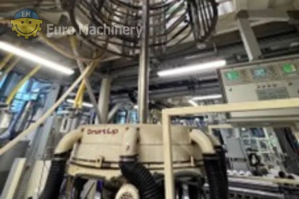 33034 KUHNE 3 layers coextrusion line (6) KUHNE Coextrusion line 3 layers to produce technical film