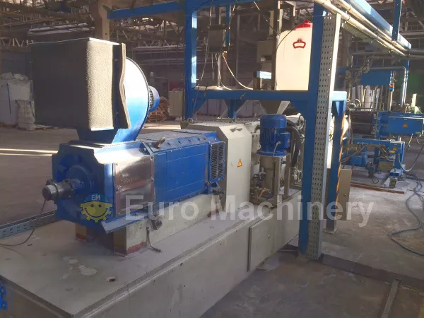 Krauss Maffei Berstorff twin extruder Krauss Maffei Berstorff twin extruder