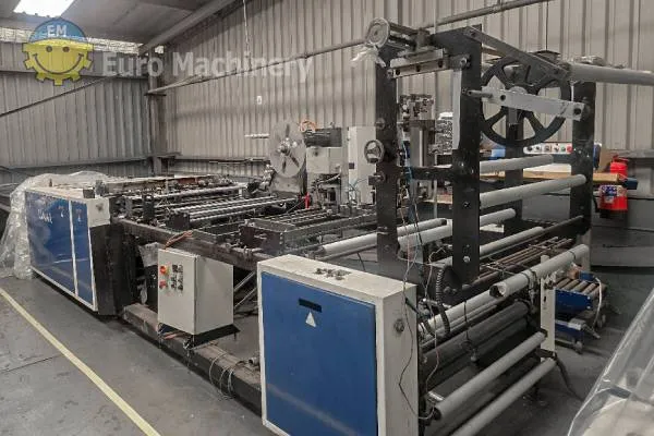 1458 LIMAX side weld bag making machine (1) LIMAX side weld bag making machine