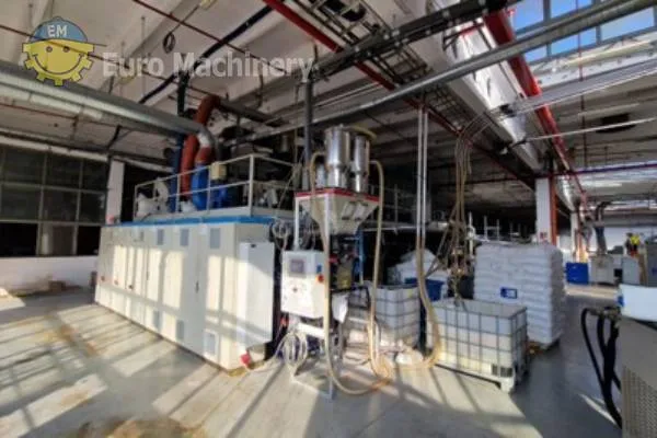 Dipiemme PRB Coextruder for air bubble with 3rd layer laminated.