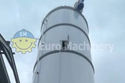 Mixing silo M Silo for recycling and compounding plastics